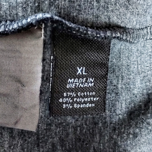 Marc Anthony Men's Size XL Slim Fit Black Tie Heathered 1/4 Zip Pocket Pullover - Picture 4 of 6